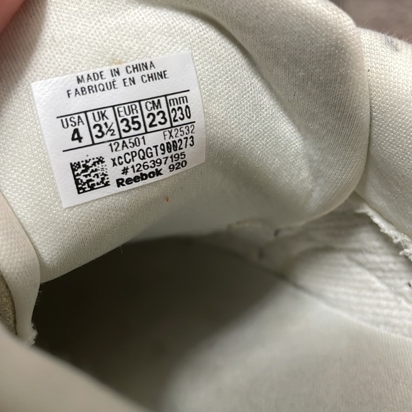 Reebok Metallic Gold Classic Sneakers - Picture 8 of 9